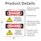 Signmission Safety Culture Sign, 5 in Width, Vinyl Decal, Rectangle, Bilingual OS-2PACK-DS-D-57-VS-1175 - alternate 6